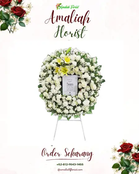 Krans Bunga Duka Sukasukur